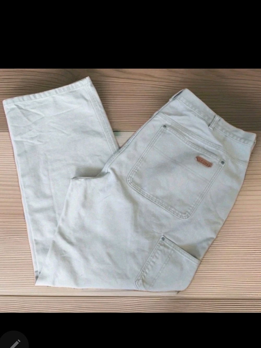 Sorel Men's Beige Utility/Carpenter Pants - 100% Cotton size 42×32. Work Gear